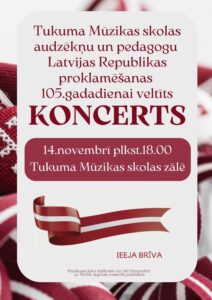 Latvijas Republikas proklamēšanas 105. gadadienai veltīts koncerts